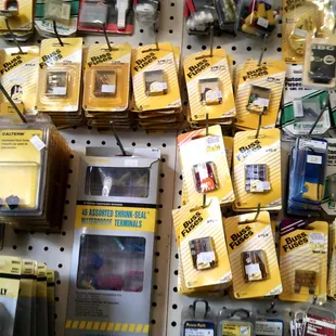 a variety of electrical tools