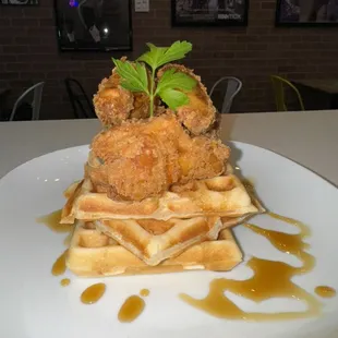 Fried Chicken And Waffles