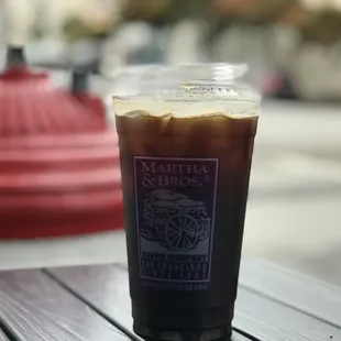 Iced coffee