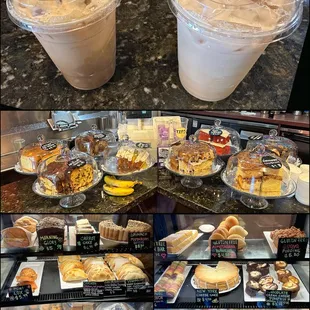 Martha &amp; Brothers Coffee, more a bakery than a coffee shop. $4.50 Iced Latte and $4.50 Iced Chai were awful and undrinkable.