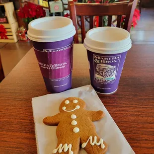 Gingerbread Latte (3 stars) and Gingerbread Kid (3 stars)