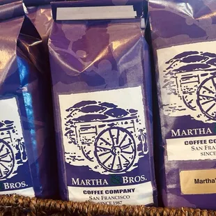 I purchased 3 bags of Martha's Blend- it's so smooth & full of flavor