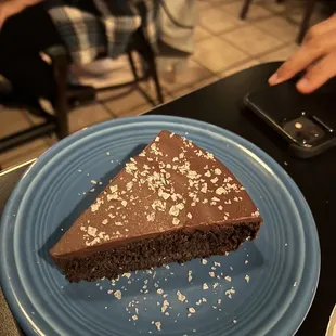 Olive oil chocolate cake