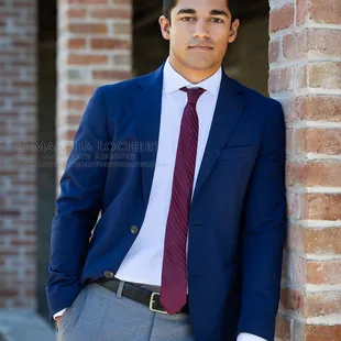 Casual location portrait of a young businessman