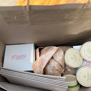 Packaged so nicely for carry out.