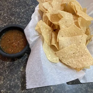 Comp chips and salsa