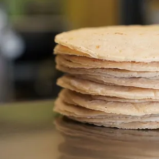 Fresh corn tortillas