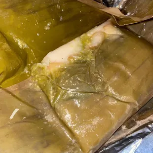 a banana wrapped in foil