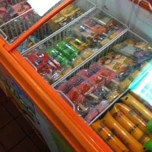 helado section