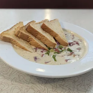 Creamed chipped beef