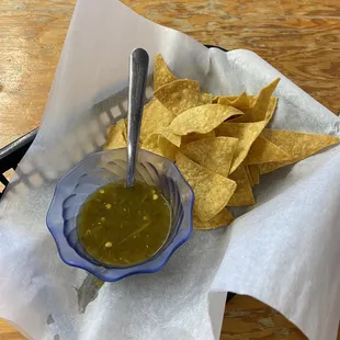 House chips and salsa