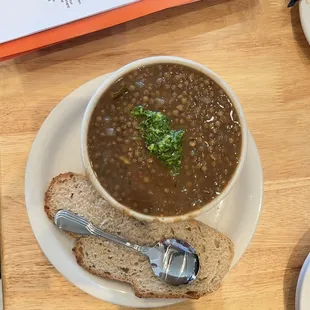 Lentil soup