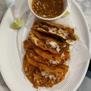 Chicken &amp; Beef Barrio Tacos