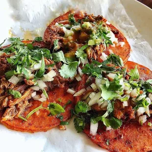 Birria street tacos