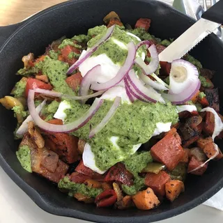 Chorizo Sweet Potato Hash