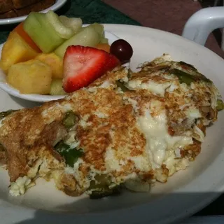 Boursin   Asparagus Omelet