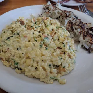 Scrambled White Corn