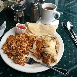 Scrambled Chorizo