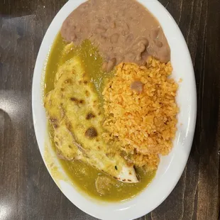 Quesadilla de Chile Verde or Chile Colorado