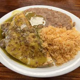 Quesadilla de Chile Verde - Mexican Food Orosi