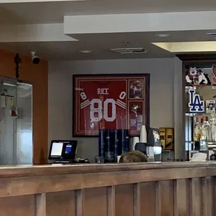 Signed Jerry Rice Jersey