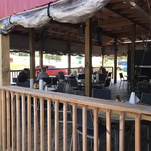 They have a nice patio