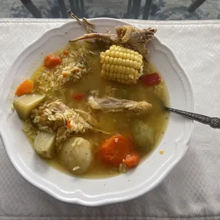 Caldo de pollo