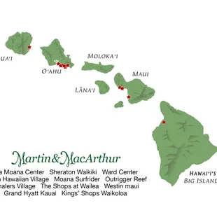Many locations on Oahu and Statewide https://www.martinandmacarthur.com/locations