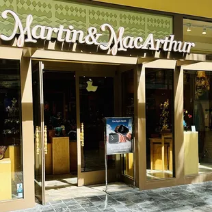 Front store. Mall level.