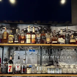 Whiskey selection is getting  better and better