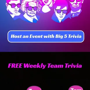 Stumbled onto trivia night!
