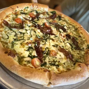 Chicken Panini Pizza