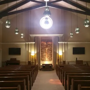 Our beautiful newly renovated Chapel