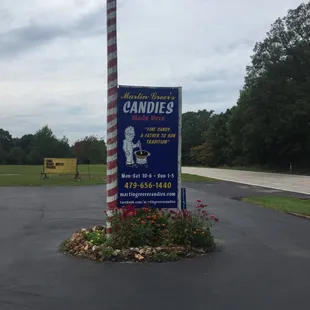Sign by road