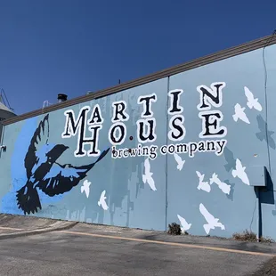 the exterior of the building