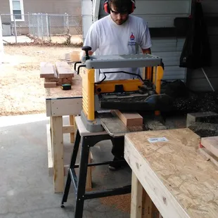 new planer working great