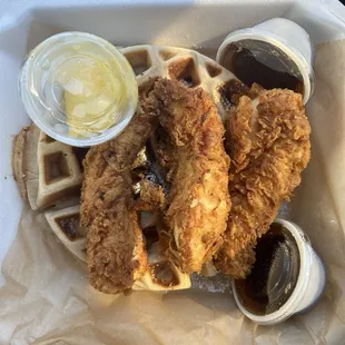 Chicken and Waffles