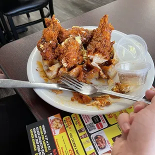 Nashville Hot Chicken and Waffle