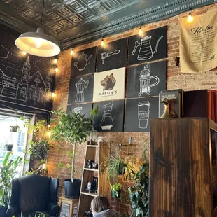 Inside of the shop
