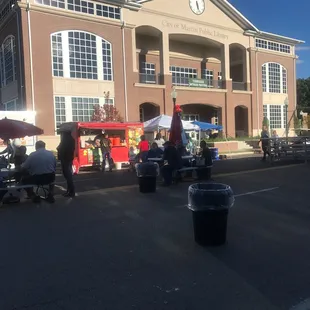 The new public library