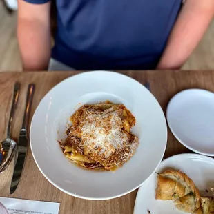 pasta dish, pasta, food