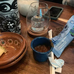 This isn't enough salsa for a family. That's individual serving. They gave us 2 of these for 4 adults.