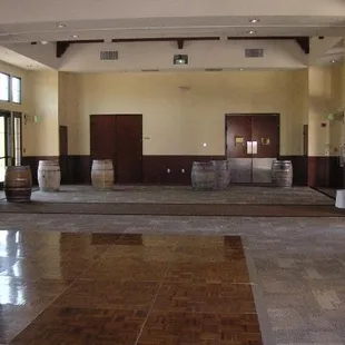 Inside a reception room