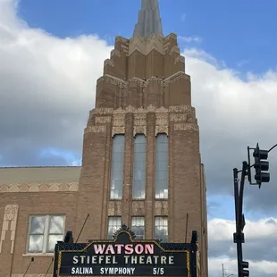 The theatre across the street. It&apos;s also an Airbnb. Would love to stay the night there.