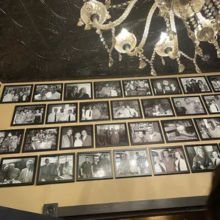 Interior  -famous patrons at Martinelli&apos;s Little Italy, Salina, KS