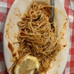 Vodka Shrimp Pasta