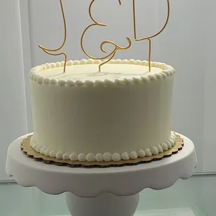 1 Year Anniversary Cake - Pistachio
