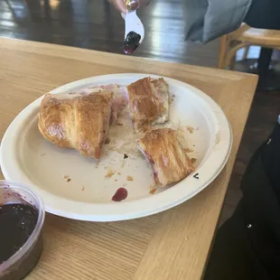 Ham and Cheese Croissant