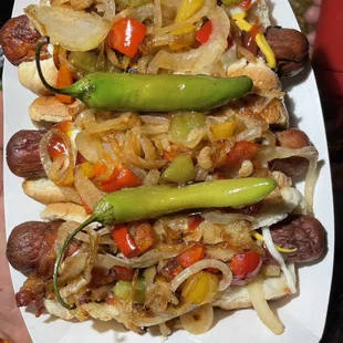 Everything hot dog
