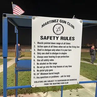 Safety rules